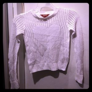 White see threw long sleeve