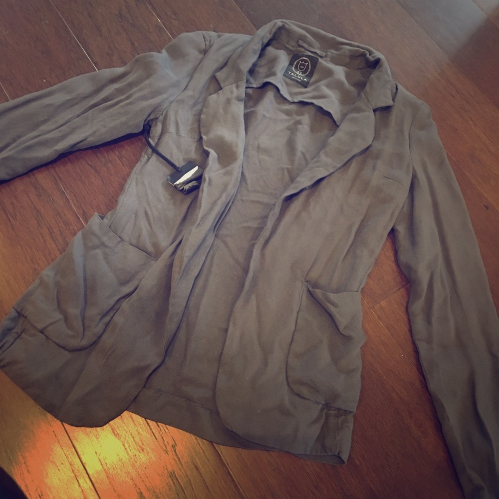 Talula gray blazer