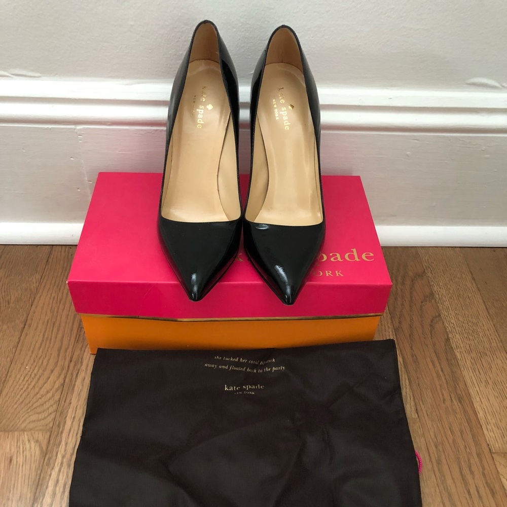 Kate Spade Licorice Heels
