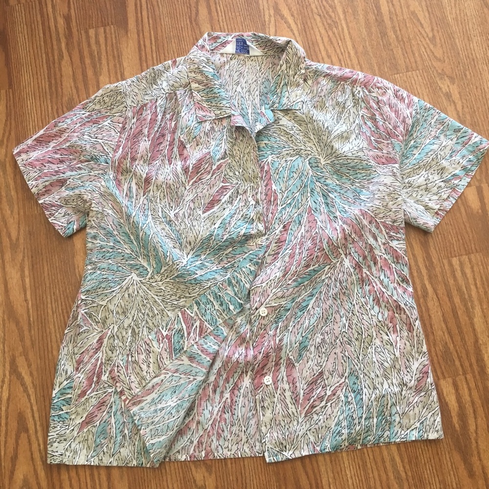 Beachy Unisex Button Down