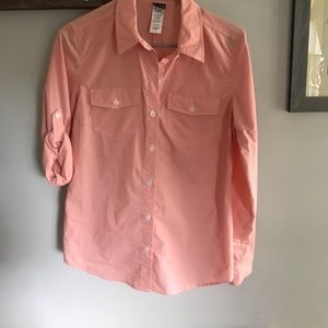 Patagonia light weight button up shirt