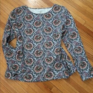 Talbots XL pretty paisley print