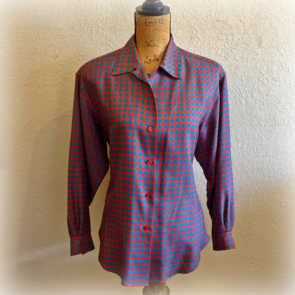 Ann May silk top