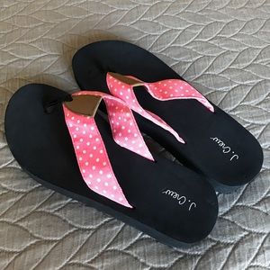 J Crew Flip Flops