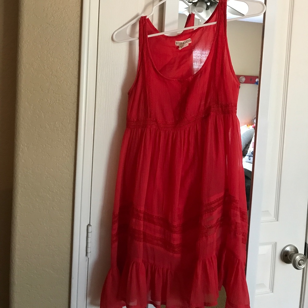 Red dress