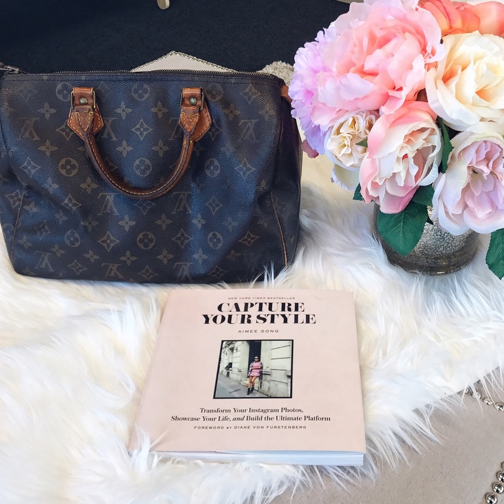 2X HP  % Authentic Louis Vuitton Speedy 30