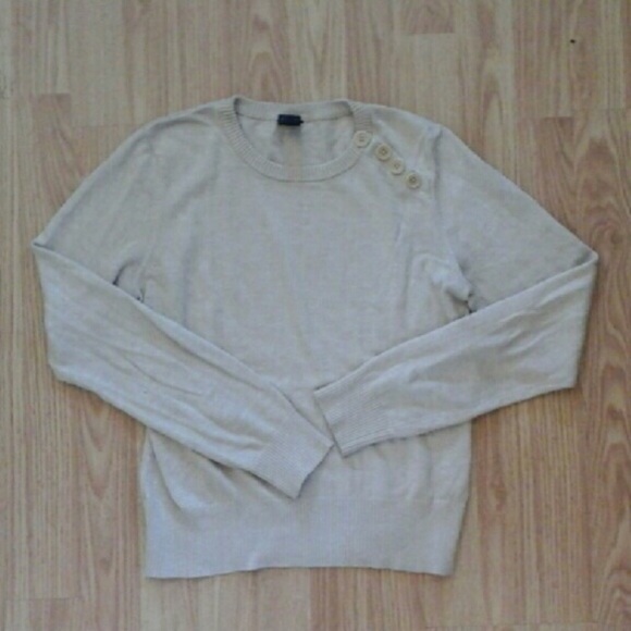 Tan pull over sweater just in time for fall! - Picture 1 of 2