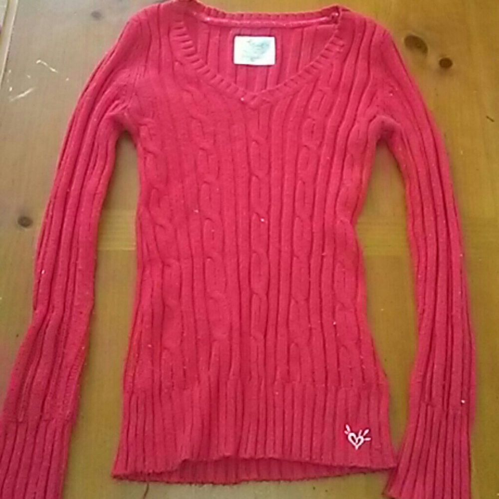Justice Red Sweater