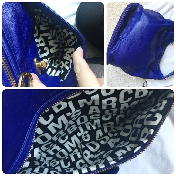 SALE BEAUTIFUL authentic Marc Jacobs purple hobo - Picture 7 of 7