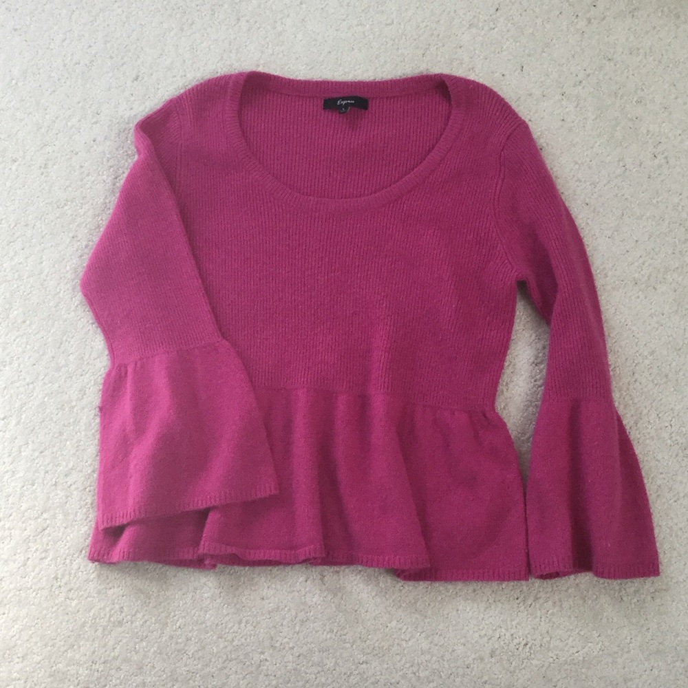 Pink Express sweater