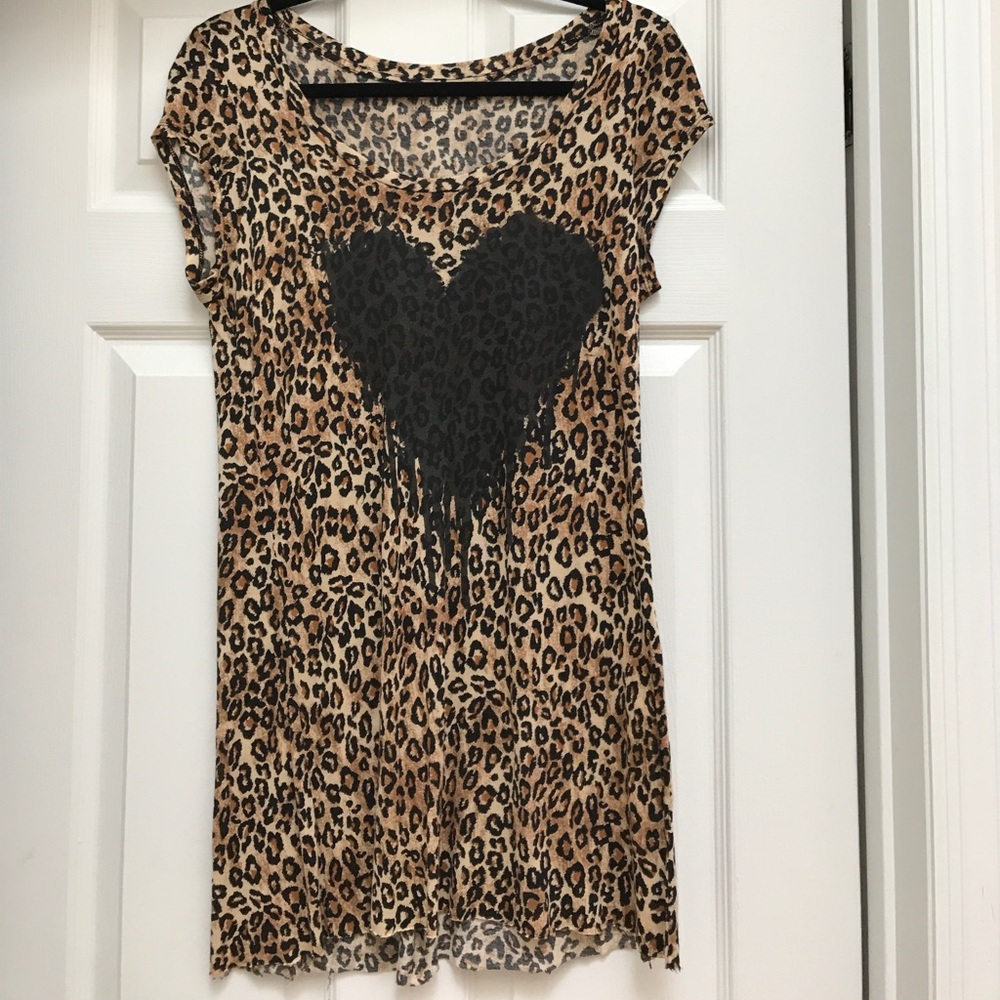Guess Animal Print Top.