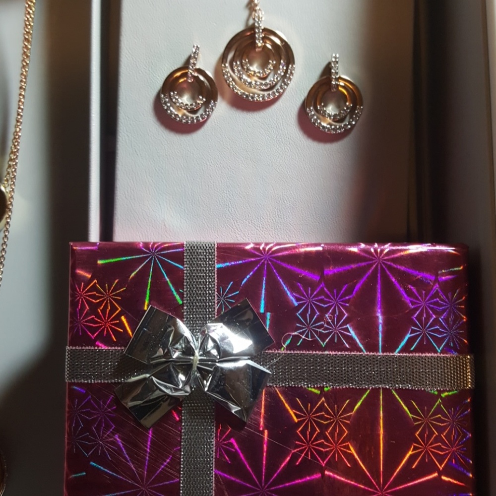 Earrings & Necklace by Swarovski