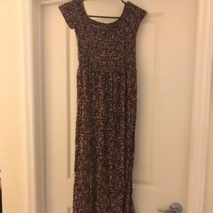 Off the shoulder maxi dress from shein