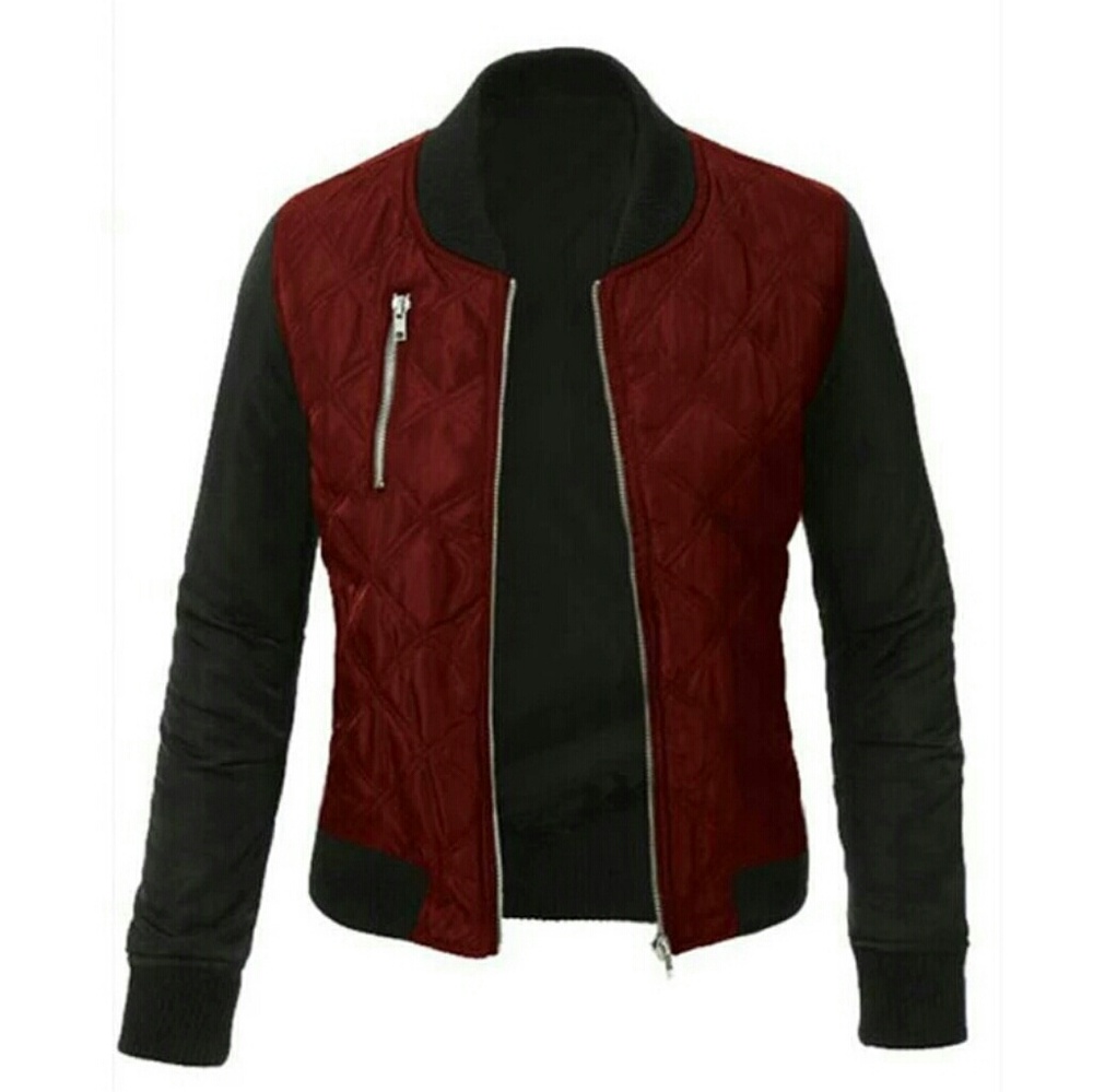 Light weight bomber military style fall jacket