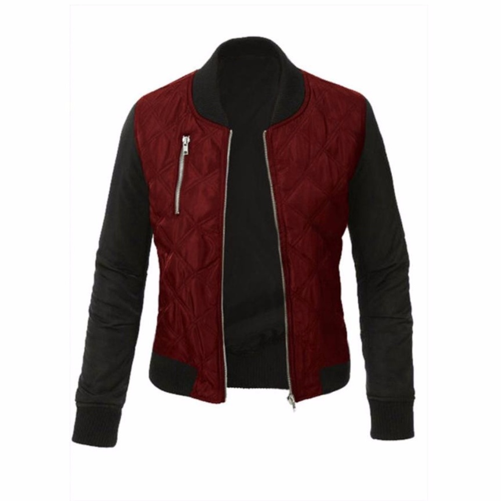 Lightweight bomber military style fall jacket