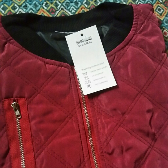 Lightweight bomber military style fall jacket - Picture 3 of 6