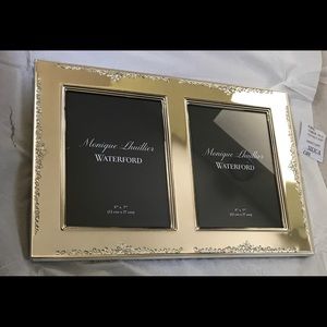 Monique Lhuillier Waterford Double Picture Frame