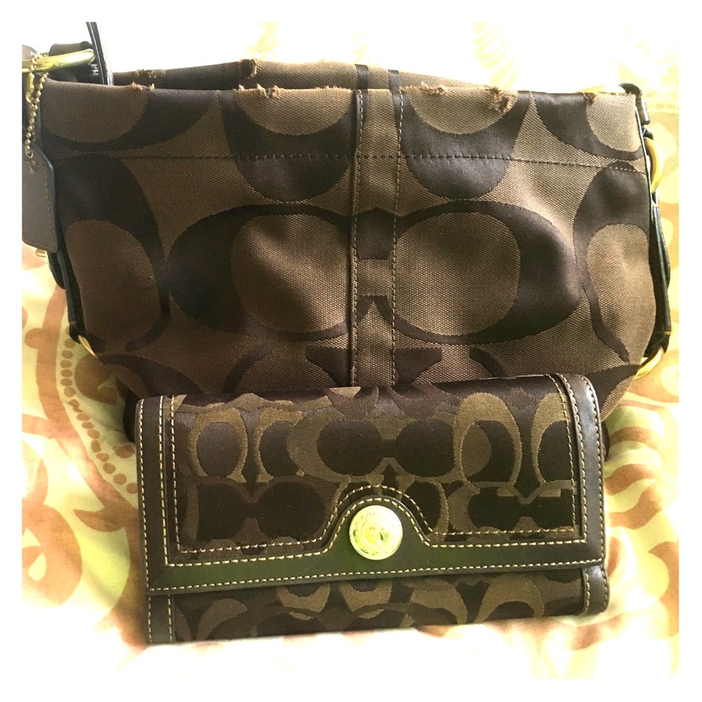 Coach purse & wallet