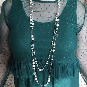 Stella & Dot Madeline Pearl Necklace