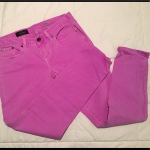 Jcrew Toothpick Ankle Skinny Jeans