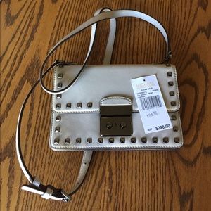 Michael Kors small Gusset Cross Body (Sloan Stud)