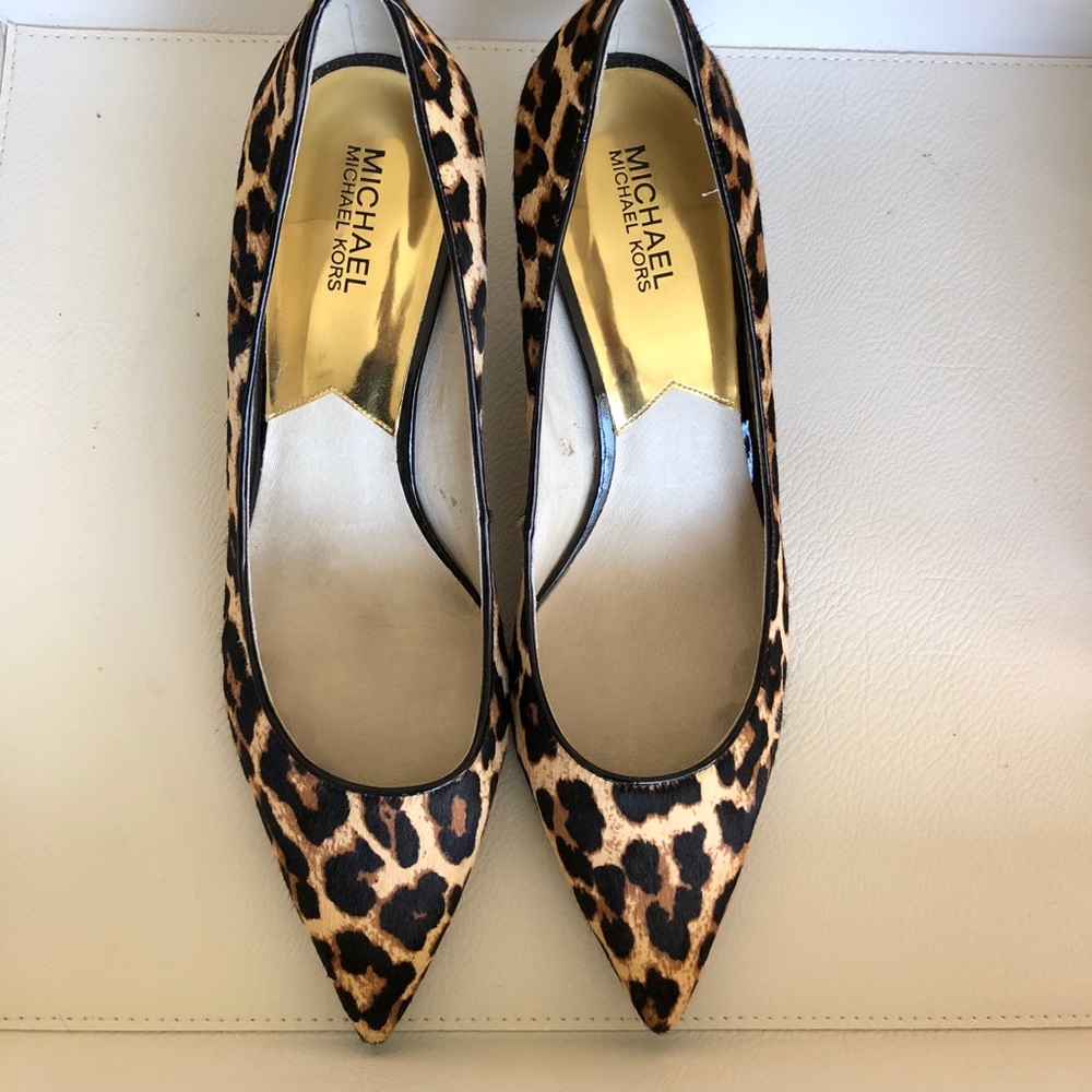 Michael Kors Leopard Print Pump