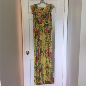 Plenty by Tracy Reese Long floral dress size m