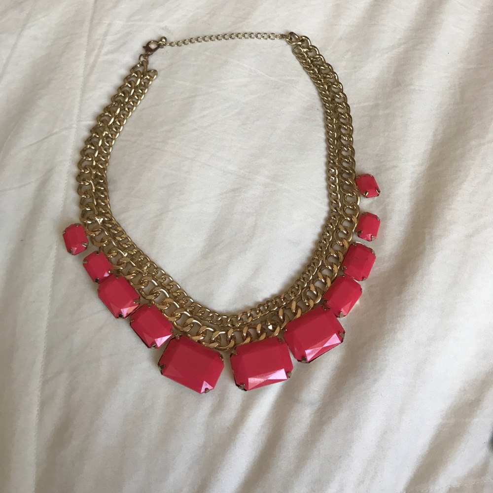Pink & Gold Necklace