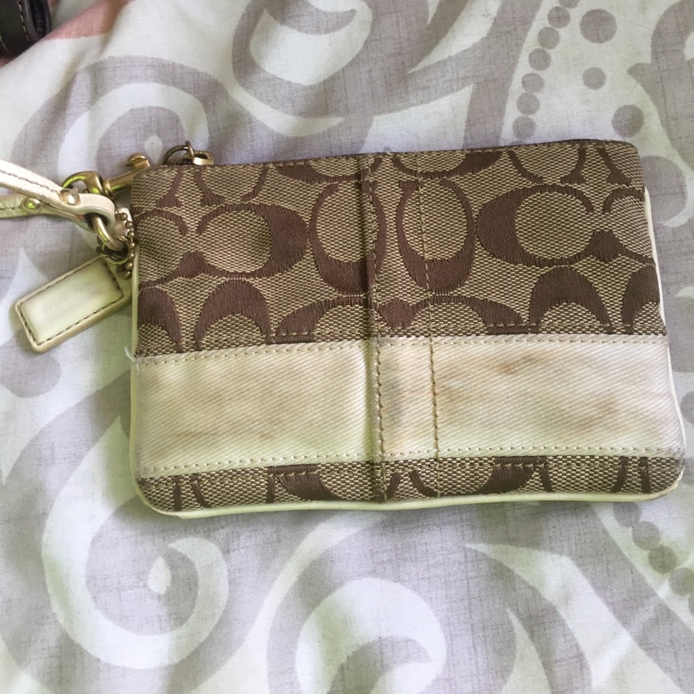 Coach wristlet