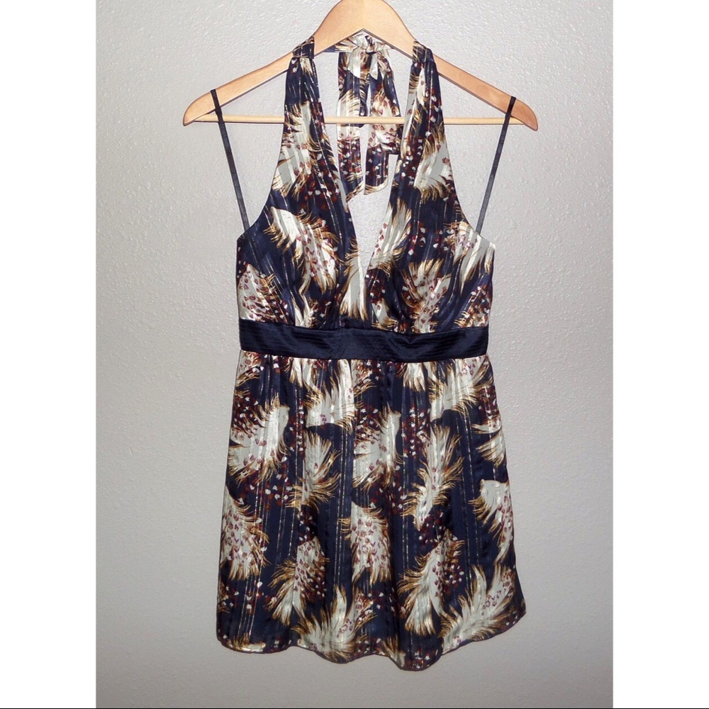 Laundry by Shelli Segal Silk Halter Top