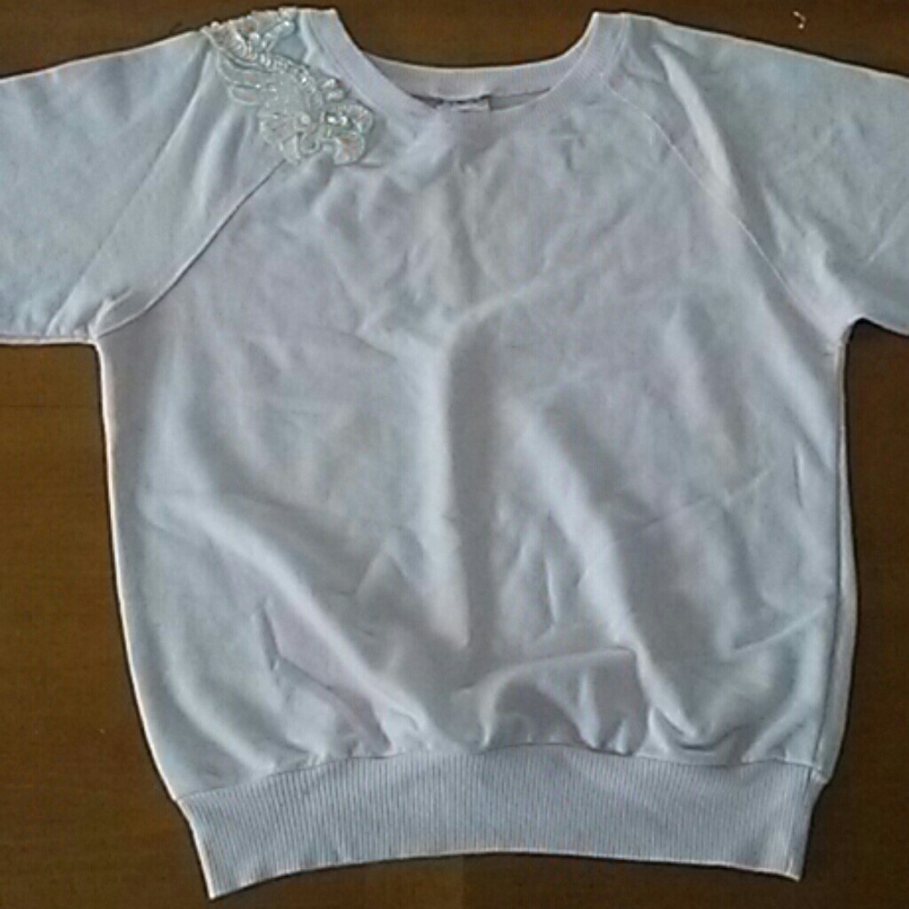 Pink Embroidered Sweater