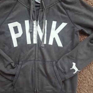 PINK zip up hoodie.