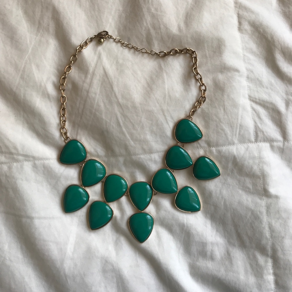 Green & Gold Necklace