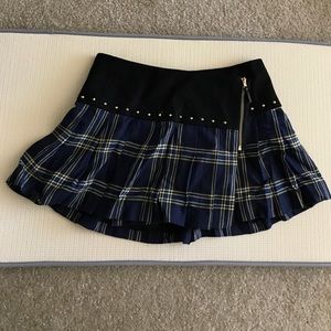 Juicy Couture plaid skirt
