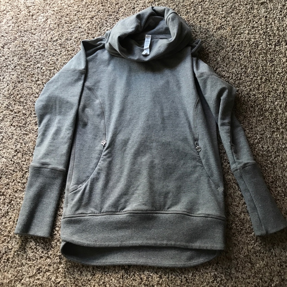 Lululemon grey sweatshirt