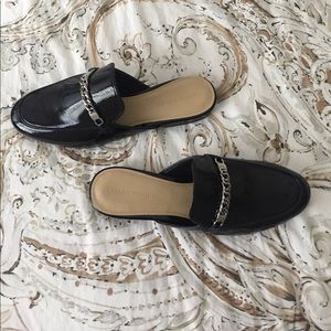 Marc Fisher patent mules in original box