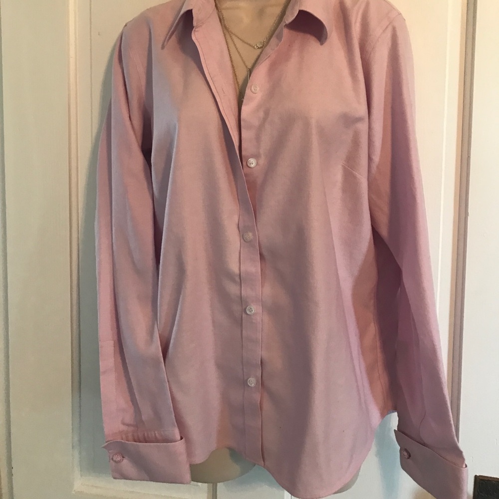 🌸Liz Claiborne Button Up Non Iron Top - Picture 1 of 8