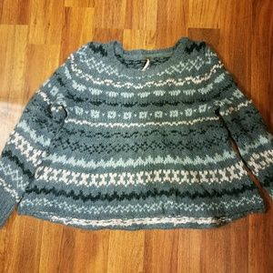 Free People Thru the storm sweater