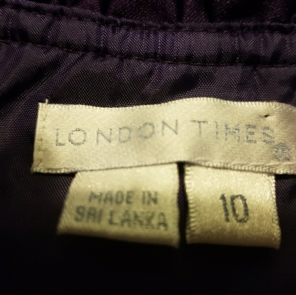 Purple dress size10 - Picture 3 of 3