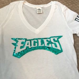Victoria’s Secret Eagles v-neck tee