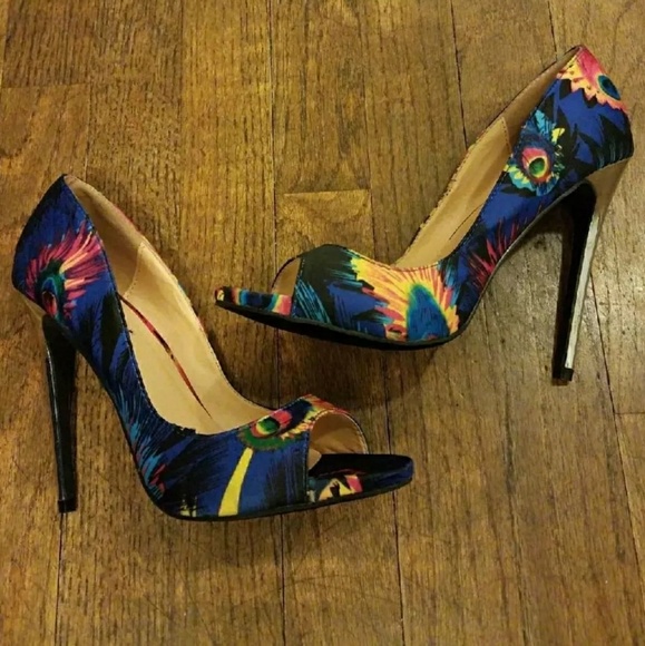 Satin high stilettos - Picture 3 of 4