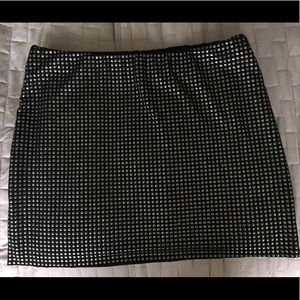 Graham & Spencer Studded Miniskirt