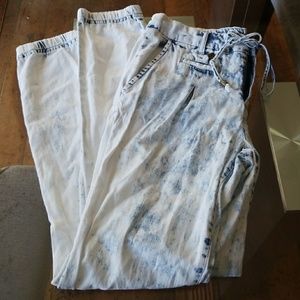 Girls Washed Bohemian Joggers