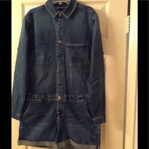 “NWT” Nanette Lepore Denim Romper