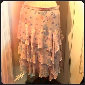 Banana Republic Size 10 100% Silk