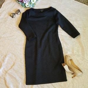 Black fitted dress size 12