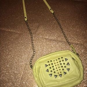 Lime Green Shoulder Bag