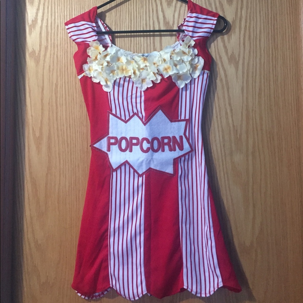 Circus popcorn girl costume