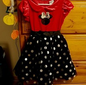 Velvet Minnie Mouse Dress