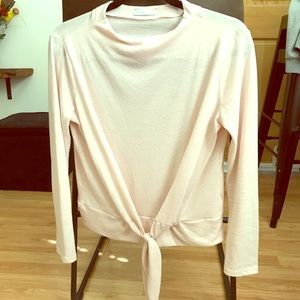 Zara cotton long sleeve top!